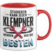 Klempner Tasse Geschenk Besten Werden Klempner Geschenkidee Rot Trendation
