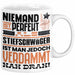Stiefschwäger Geschenk Tasse Lustige Geschenkidee für Stiefschwäger Geburtstag Kaffee-Becher Niemand Ist Perfekt Aber Als Stiefschwäger Ist Man Nah Dran Weiß Trendation