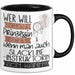 Slackline-Instruktorin Tasse Geschenk Spruch Wer Will Schon Prinzessin Sein Wenn Man Auch Slackline-Instruktorin Sein Kann Trendation