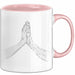 Hund Tierliebhaber Tasse Geschenk Lustige Geschenkidee Spruch Rosa Trendation