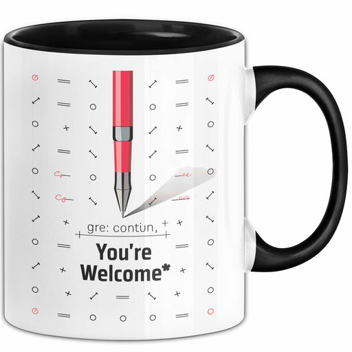 Grammatik Polizei Tasse Geschenk Lustige Geschenkidee Spruch Für Sprach Perfektionisten Trendation