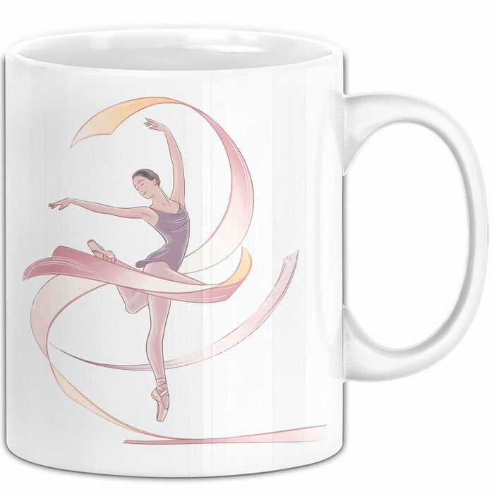 Tänzer Tasse Geschenk Lustige Geschenkidee Spruch Für Tanz Liebhaber Weiß Trendation