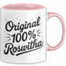 Roswitha Tasse Geschenk Original 100% Roswitha Geschenkidee Geburtstag Rosa Trendation
