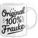 Frauke Tasse Geschenk Original 100% Frauke Geschenkidee Geburtstag Weiß Trendation