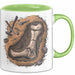 Archäologe Tasse Geschenkidee für Ruinen Entdecker Grün Trendation