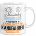 Kanufahrer Geschenk Tasse So Gut Kann Nur Ein Kanufahrer Aussehen Geschenkidee Kaffee-Becher Weiß Trendation