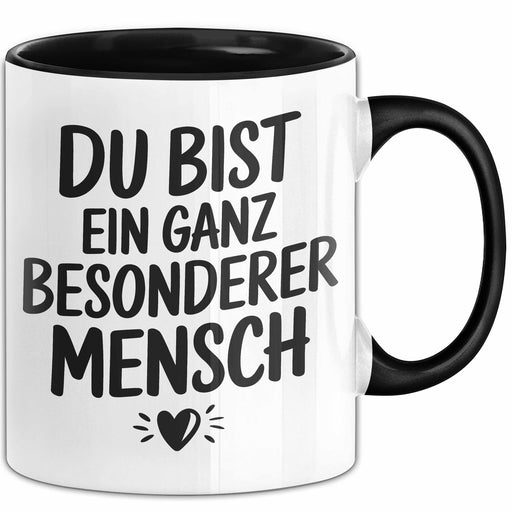 Freundschaft Tasse Geschenk Du Bist Ein Ganz Besonderer Mensch Geschenkidee Geburtstag Freund Trendation
