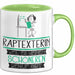 Raptexterin Weil Es Keinen Schöneren Beruf Gibt Tasse Geschenk für Eine Raptexterin Lustig Grün Trendation