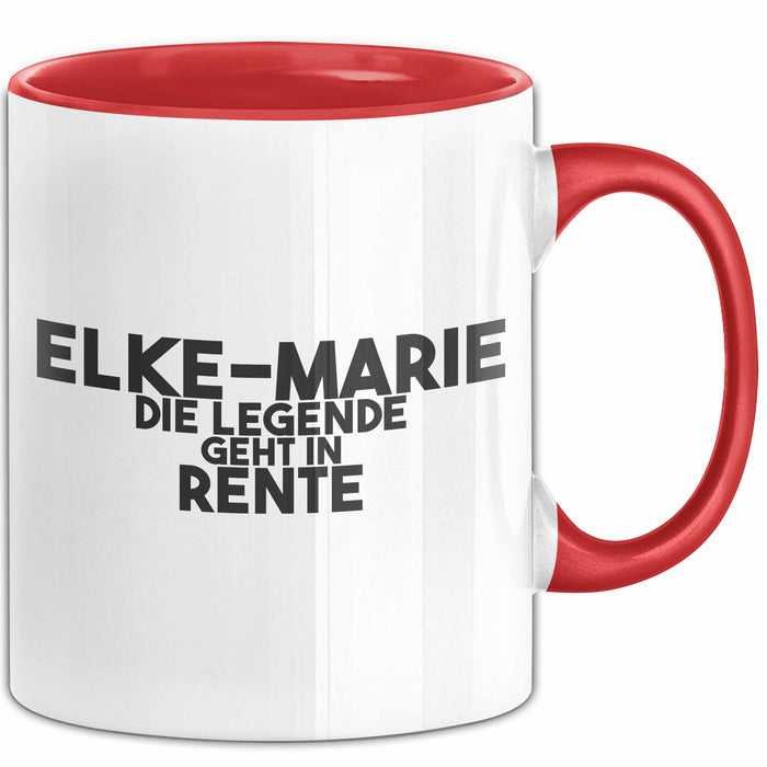 Elke-Marie Tasse Elke-Marie – Die Legende Geht In Rente Geschenk