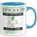 Tierpsychologin Und Prinzessin Tasse Geschenk Für Eine Tierpsychologin Geburtstag Was Ist Deine Superkraft Blau Trendation