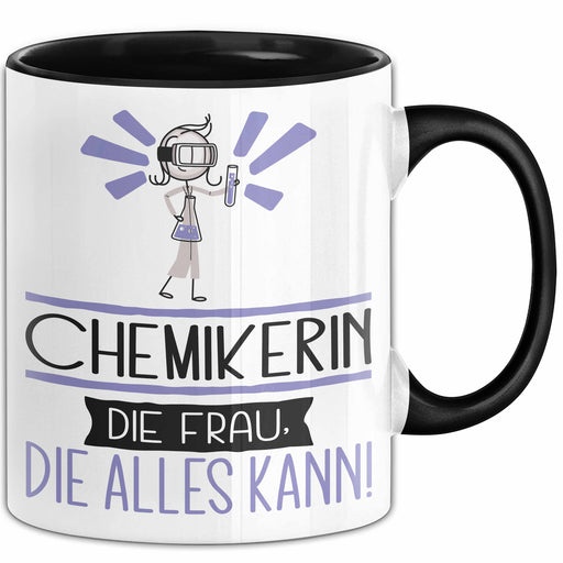 Chemikerin Geschenk Tasse Becher Die Frau Die Allen Kann Geschenkidee für eine Chemikerin Lustig Trendation