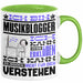 Musikblogger Geschenk Tasse Geschenkidee für Musikblogger Geburtstag Lustig Ich Bin Musikblogger Ich Kann Es Dir Erklären Aber Nicht Für Dich Verstehen Grün Trendation