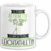 Leichtathletin Tasse Geschenk Becher Stark Attraktiv Furchtlos Leichtathletin Lustige Geschenkidee Weiß Trendation