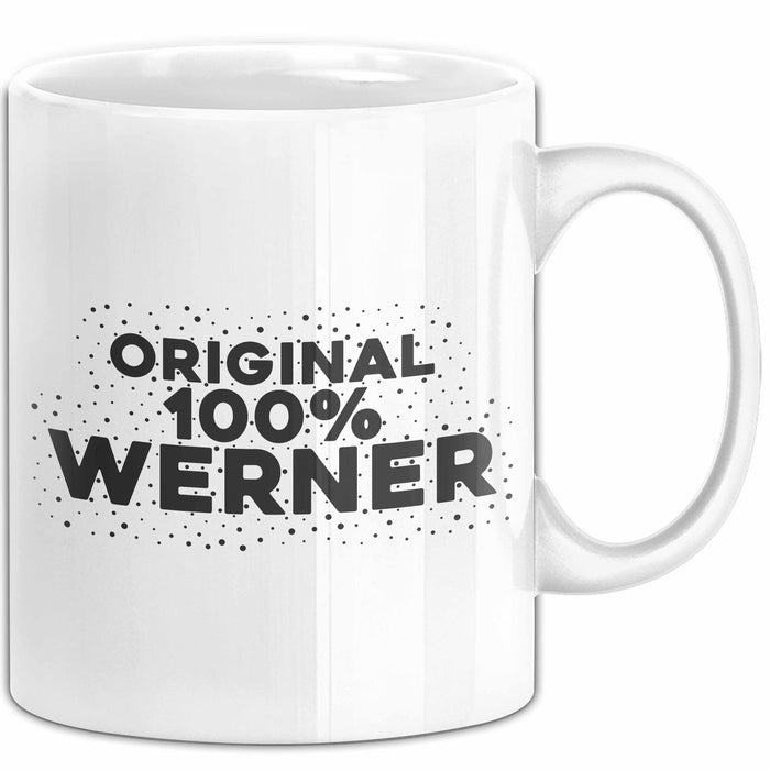 Werner Tasse Original 100% Werner Geschenk Weiß Trendation
