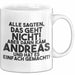 Andreas Tasse Alle Sagten Das Geht Nicht, Aber Dann Kam Andreas Geschenk Weiß Trendation