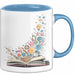 Illustrator Tasse Geschenkidee für Zeichenkünstler Blau Trendation