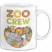 Zoo Tiere Liebhaber Tasse Geschenk Lustige Geschenkidee Spruch Zoo Crew Weiß Trendation