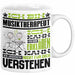 Musiktherapeut Geschenk Tasse Lustige Geschenkdiee für einen Musiktherapeut Geburtstag Ich Bin Musiktherapeut Ich Kann Es Dir Erklären Aber Nicht Für Dich Verstehen Weiß Trendation