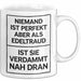 Edeltraud Tasse Geschenk Niemand Ist Perfekt Edeltraud Verdammt Nah Dran Geschenkidee Weiß Trendation