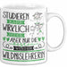 Wildnislehrerin Tasse Lustiges Geschenk Studieren Kann Wirklich Jeder Nur Die Besten Werden Wildnislehrerin Weiß Trendation