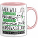 Hundemasseurin Tasse Geschenk Spruch Wer Will Schon Prinzessin Sein Wenn Man Auch Hundemasseurin Sein Kann Rosa Trendation