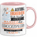 Eishockeyspielerin Tasse Geschenk Lustiger Spruch Bitte Erheben Sie Sich Seine Majestät Die Eishockeyspielerin Betritt Den Raum Rosa Trendation