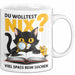 Sarkastische Katze Tasse Geschenk Lustige Geschenkidee Spruch Du Wolltest Nix Viel Spass Beim Suchen Weiß Trendation