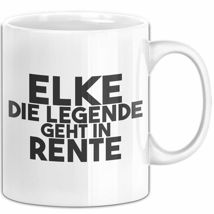 Elke Tasse Elke – Die Legende Geht In Rente Geschenk