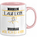 Läuferin Tasse Geschenk Ich Bin Läuferin Warum Weil Ich Es Kann Geschenkidee Geburtstag Rosa Trendation