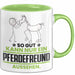 Pferdefreund Geschenk Tasse So Gut Kann Nur Ein Pferdefreund Aussehen Geschenkidee Kaffee-Becher Grün Trendation