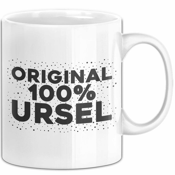 Ursel Tasse Original 100% Ursel Geschenk Weiß Trendation
