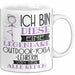 Outdoor-Yoga-Lehrerin Tasse Geschenk Ich Bin Diese Eine Legendäre Outdoor-Yoga-Lehrerin Von Der Alle Reden Geschenkidee Geburtstag Weihnachten Weiß Trendation