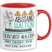 Tierkunst-Malerin Tasse Geschenk Lustig Abstand Halten Hochleistungs-Tierkunst-Malerin Mit Drang Zur Perfektion Bei Der Arbeit Rot Trendation