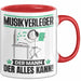 Musikverleger Tasse Geschenk für Musikverleger Der Mann Der Alles Kann Geschenkidee zum Geburtstag Rot Trendation