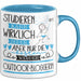 Outdoor-Bloggerin Tasse Lustiges Geschenk Studieren Kann Wirklich Jeder Nur Die Besten Werden Outdoor-Bloggerin Blau Trendation