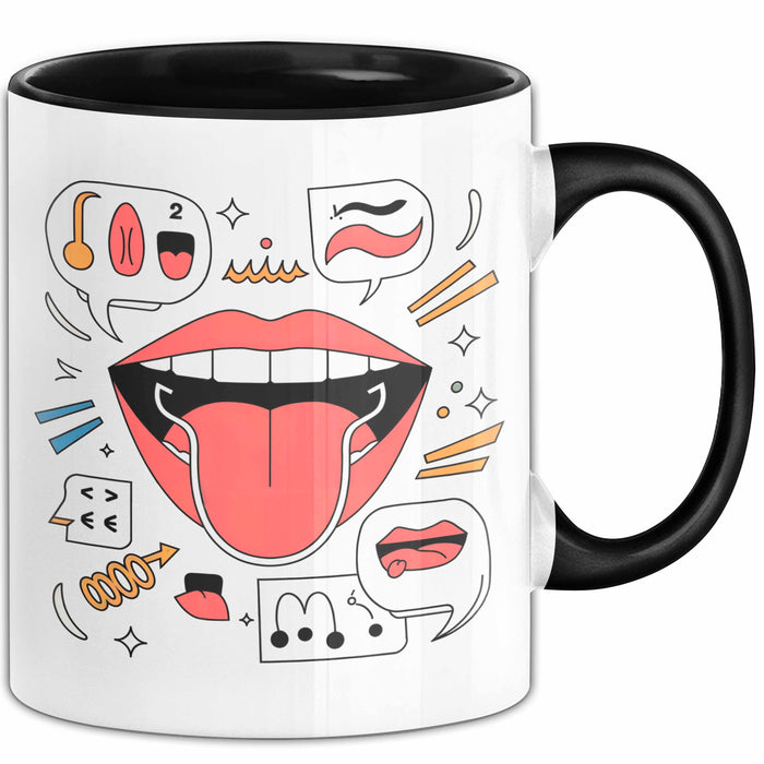 Akzent Coach Tasse Geschenk Lustige Geschenkidee Spruch Für Sprach Trainer Trendation