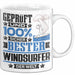 Windsurfer Geschenk Lustiger Spruch für Windsurfer Geschenkidee Bester Windsurfer Der Welt Weiß Trendation