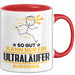 Ultraläufer Geschenk Tasse So Gut Kann Nur Ein Ultraläufer Aussehen Geschenkidee Kaffee-Becher Rot Trendation