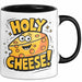 Käseliebhaber Tasse Geschenkidee Holy Cheese für Käse Esser Trendation