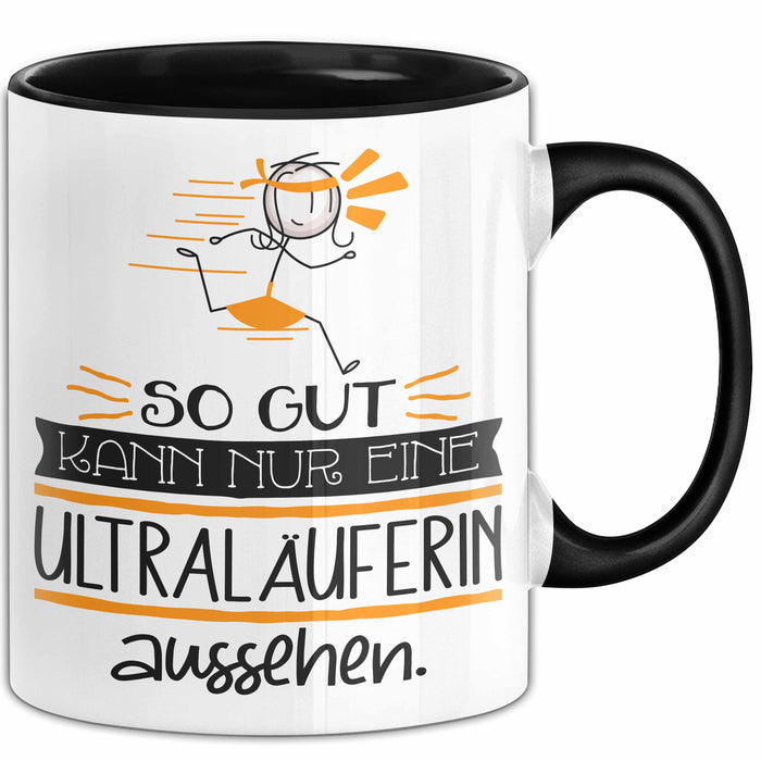 Ultraläuferin Geschenk Tasse So Gut Kann Nur Eine Ultraläuferin Aussehen Geschenkidee Geburtstag Weihnachten Lustig Trendation