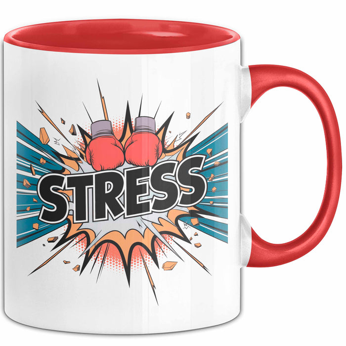Boxer Tasse Geschenk Lustige Geschenkidee Spruch Für Kampf Fans Rot Trendation
