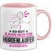 Hürdenläufer Geschenk Tasse So Gut Kann Nur Ein Hürdenläufer Aussehen Geschenkidee Kaffee-Becher Rosa Trendation