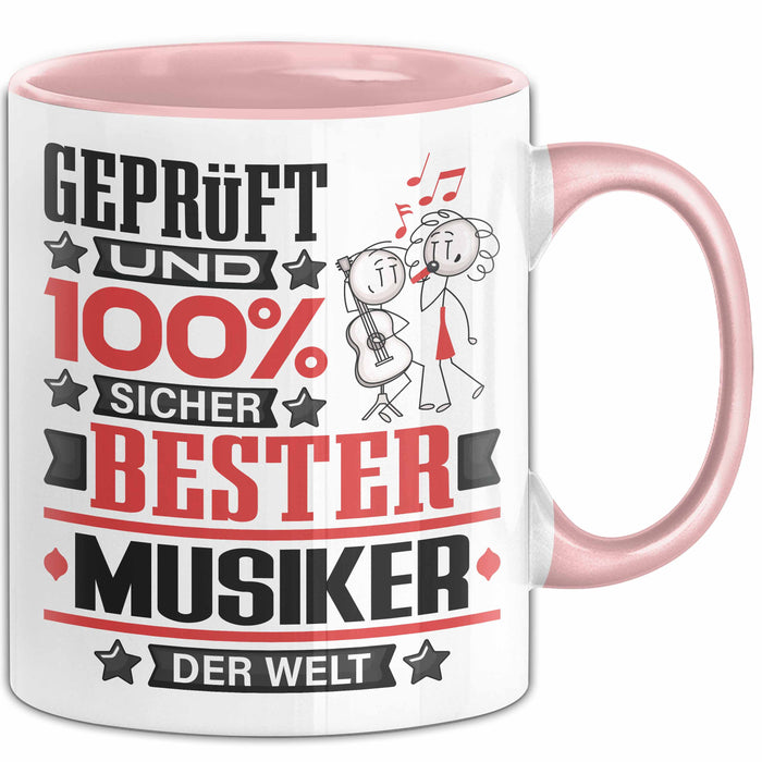 Musiker Geschenk Lustiger Spruch für Musiker Geschenkidee Bester Musiker Der Welt Trendation