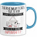Tierheimunterstützerin Und Prinzessin Tasse Geschenk Für Eine Tierheimunterstützerin Geburtstag Was Ist Deine Superkraft Blau Trendation