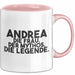Andrea Tasse Andrea – Die Frau. Der Mythos. Die Legende. Geschenk Rosa Trendation