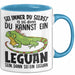 Leguan-Besitzer Tasse Geschenk Sei Immer Du Selbst Es Sei Denn Du Kannst Ein Leguan Sein Blau Trendation