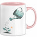 Gärtner Tasse Geschenkidee für Gartenliebhaber Rosa Trendation