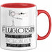 Fluglotsin Weil Es Keinen Schöneren Beruf Gibt Tasse Geschenk für Eine Fluglotsin Lustig Rot Trendation