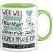 Hundennäherin Tasse Geschenk Spruch Wer Will Schon Prinzessin Sein Wenn Man Auch Hundennäherin Sein Kann Grün Trendation