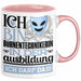 Bühnentechnikerin Ausbildung Start Geschenk Tasse Ich Bin Bühnentechnikerin In Der Ausbildung Ich Darf Das Kaffee-Becher Geschenkidee Rosa Trendation
